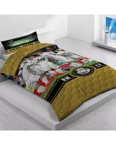 مينترول "Premium Estadio" طقم وجه لحاف - 100% قطن - مفرد/مفرد كبير - 3 قطع - متعدد الألوان (188 - 13) متوفر في ذا سكاوت - عمّان، الأردن