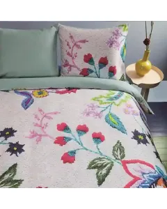بيدنج هاوس "Oly Cozy" طقم وجه لحاف - 100% قطن ساتان - كوين/مفرد ونص - 3 قطع - متعدد الألوان متوفر في ذا سكاوت - عمّان، الأردن