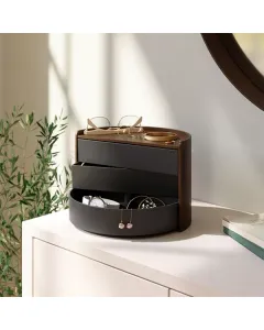أومبرا "Moona" صندوق إكسسوارات - أسود وبني داكن متوفر في ذا سكاوت - عمّان، الأردن