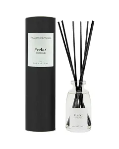أمبيانتاير "To Black" معطر جو مع عيدان - 100 مل - Relax White Musk متوفر في ذا سكاوت - عمّان، الأردن