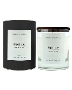 أمبيانتاير "To Black" شمعة معطرة - 40 ساعة - 200 غرام - Relax White Musk متوفر في ذا سكاوت - عمّان، الأردن