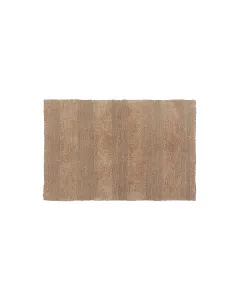 نوفا هوم "Zuri" أرضية حمام محبوكة بوجهين - 100% قطن - 60x90 سم - بيج متوفر في ذا سكاوت - عمّان، الأردن