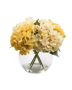 نوفا هوم "Hydrangea" مزهرية زهور - 23 سم - أصفر متوفر في ذا سكاوت - عمّان، الأردن