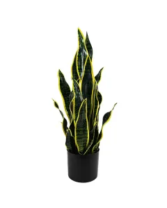 نوفا هوم "Sanseveria" نبتة صناعية - 67 سم - أصفر و أخضر متوفر في ذا سكاوت - عمّان، الأردن