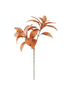 ويفا سيقان وأوراق صناعية برتقالية "Leaf" (فرعين) متوفر في ذا سكاوت - عمّان، الأردن