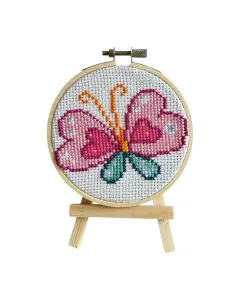 Mini Butterfly – 11cm Hand Embroidery for Girls
