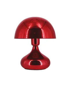 Weva Mushroom Table Lamp – 25 cm – Red