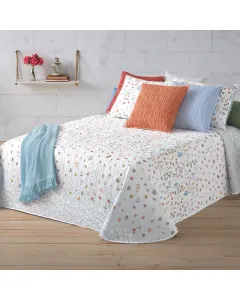 Manterol "Bouti Groovy" Reversible Summer Bedspread Set  - Single & Twin - 2 Pcs - Multicolor (414 15)
