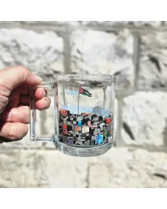 Amman Mug – Clear Glass, 250 ml
