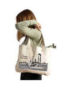 Citadel Graphic Tote Bag – Canvas, 42×36 cm