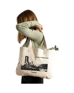 Citadel in Black Tote Bag – Canvas, 42×36 cm