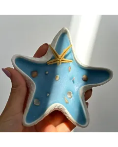 Starfish Soy Wax Candle – Twin Color Set, 8×8 cm