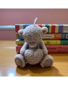 Teddy Bear Candle – 115g – Brown – Vanilla Scent