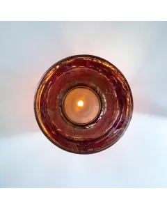 Gypsophila Flower Gel Candle – 130g – Transparent Glass