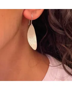 أقراط ورق الزيتون فضة – 6 غرام