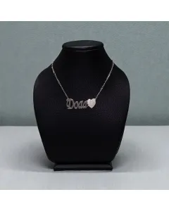 سنسال اسم مختوم من فضة عيار 925