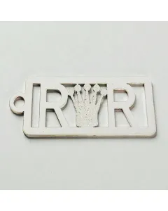 سنسال اسم مع أحرف إضافية حسب الاختيار من فضة عيار 925