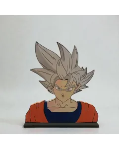 مجسم غوغو أنمي خشبي 2D – 28×25 سم