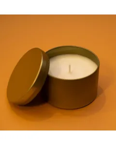 شمعة سبا بالشيا والكاكاو – 150 جم – بني | شمعة يدوية متعددة الاستخدام