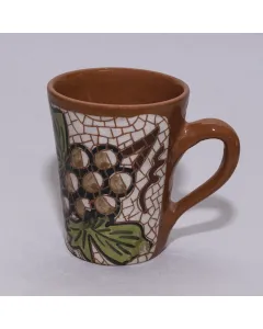 مج (كوب) خزفي يدوي متقن – صحي للاستخدام – فن الموزاييك