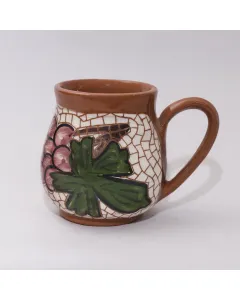 مج (كوب) خزفي يدوي – صحي للاستخدام – فن الموزاييك