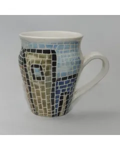 مج (كوب) خزف يدوي مصنوع بدقة