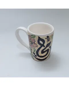 مج (كوب) خزفي يدوي مخصص – صحي للاستخدام – كتابة أو رسمة حسب الطلب