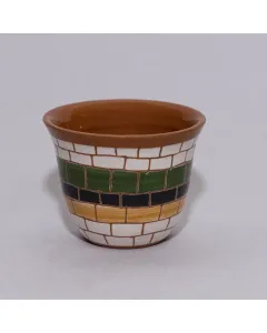 فنجان قهوة خزفي يدوي – صحي للاستخدام