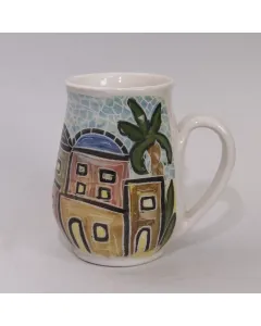 مج (كوب) خزف يدوي – تصميم مخصص