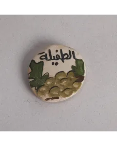 ماجنيت خزفي يدوي – قطر 5 سم – فن الموزاييك