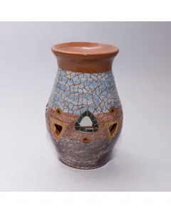 مبخرة خزفية عطرية يدوية – صناعة أردنية