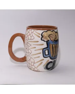 مج (كوب) خزفي يدوي مصنوع بدقة – صحي للاستخدام