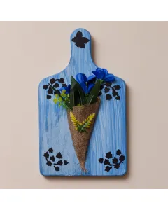 ديكور مطبخ خشبي يدوي – شكل مفرمة عدة ألوان