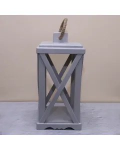 ستاند فانوس خشبي يدوي