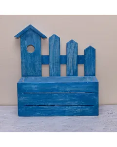 حوض زراعة خشبي يدوي – عدة ألوان