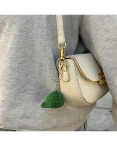 ميدالية طاقية كروشيه يدوية – خيط قطن – مقاس واحد