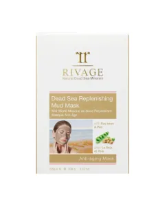 أكياس قناع طين البحر الميت المغذي من ريفاج 25 جم × 4 – مكافحة الشيخوخة، شد وترطيب