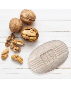 صابون مقشّر بمستخلص قشرة الجوز ومعادن البحر الميت 100غ