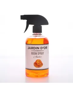 بخاخ عطري عنبر 500 مل من JARDIN D'OR - برائحة الدفء العميق