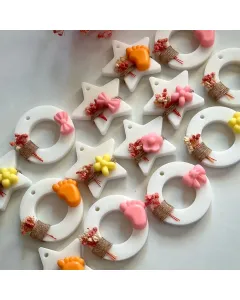 توزيعات صابون مواليد ميني مخصصة – صابون يدوي معطر بتصاميم وألوان وروائح حسب الطلب – هدايا بيبي شاور