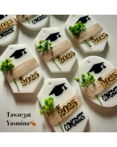 Mini Graduation Soap Favors – Handmade Scented Soap for School & University Graduations – Custom Colors, Shapes & Fragrance – Personalized Event Giveaways
