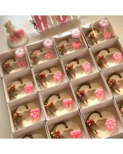 توزيعات صابون تخرج ميني مخصصة – صابون يدوي معطر بتصاميم وألوان وروائح حسب الطلب – هدايا التخرج