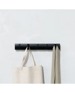 أومبرا "Flip"  علّاقات حائط - 5 - خشب - أسود متوفر في ذا سكاوت - عمّان، الأردن