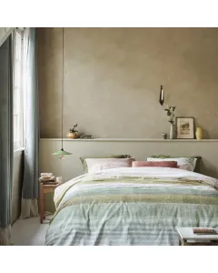 Bedding House Tone Duvet Cover Set - 100% Cotton - King/Super King - 3 Pcs - Green available at The Scout - Amman, Jordan