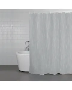 Weva Storm Water Proof Shower Curtain - 200x240 Cm - Grey