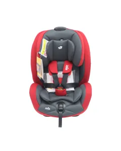 Joie Stages Car Seat, Group 0+ & 1 & 2 (0-7 Years) - Red & Grey