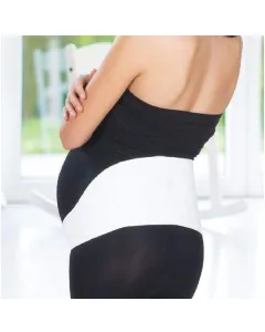 Babyjem Pregnancy Support Waist Band - White available at The Scout - Amman, Jordan