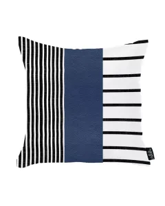 نوفا هوم غطاء وسادة "Boho Chic" جلد و جاكار - 45x45 سم - ملون متوفر في ذا سكاوت - عمّان، الأردن