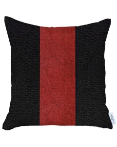 نوفا هوم غطاء وسادة "Boho Chic" جاكار - 45x45 سم - أسود و احمر متوفر في ذا سكاوت - عمّان، الأردن