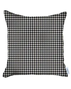نوفا هوم غطاء وسادة "Boho Chic" جاكار - 45x45 سم - ابيض و اسود متوفر في ذا سكاوت - عمّان، الأردن